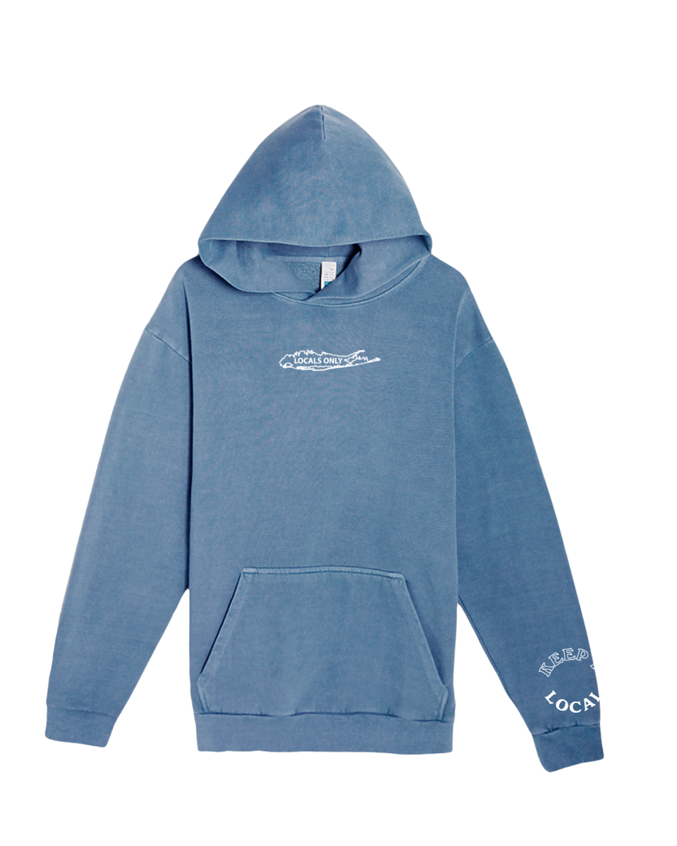 The Classic Hoodie (Washed Blue) – Locals Only LI