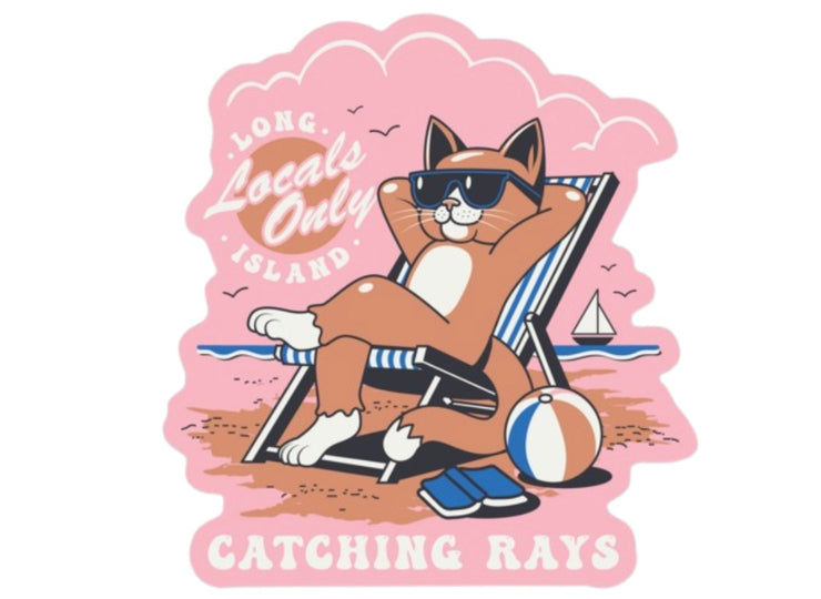 The Cool Cat Sticker